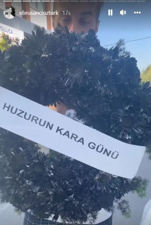 alpaslan ozturk un ebru sanci ya aldigi yildonumu hediye olay oldu